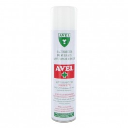 Bactéricide et Assainisseur d'air ménager 400ml - AVEL